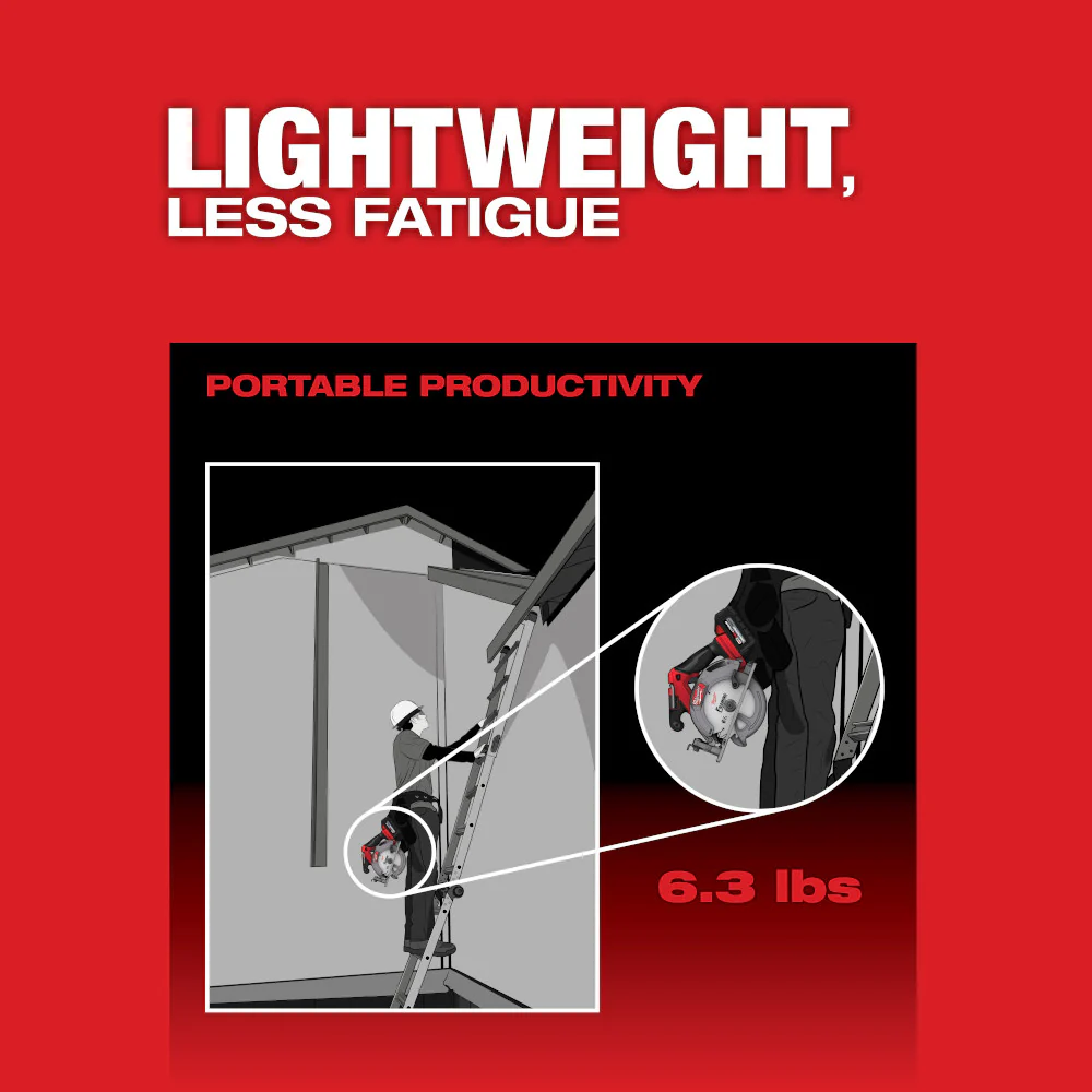 Milwaukee M18 FUEL™ 6-1/2" Circular Saw - Tool Only - Image 6