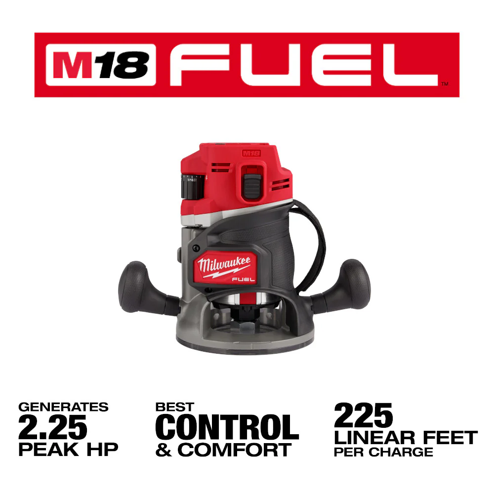 Milwaukee M18 FUEL 1/2" Router - Tool only - Image 3