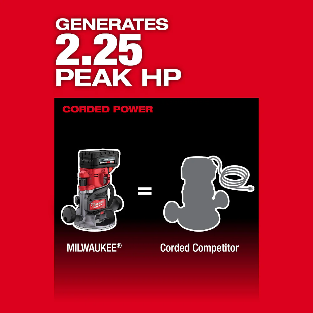 Milwaukee M18 FUEL 1/2" Router - Tool only - Image 5