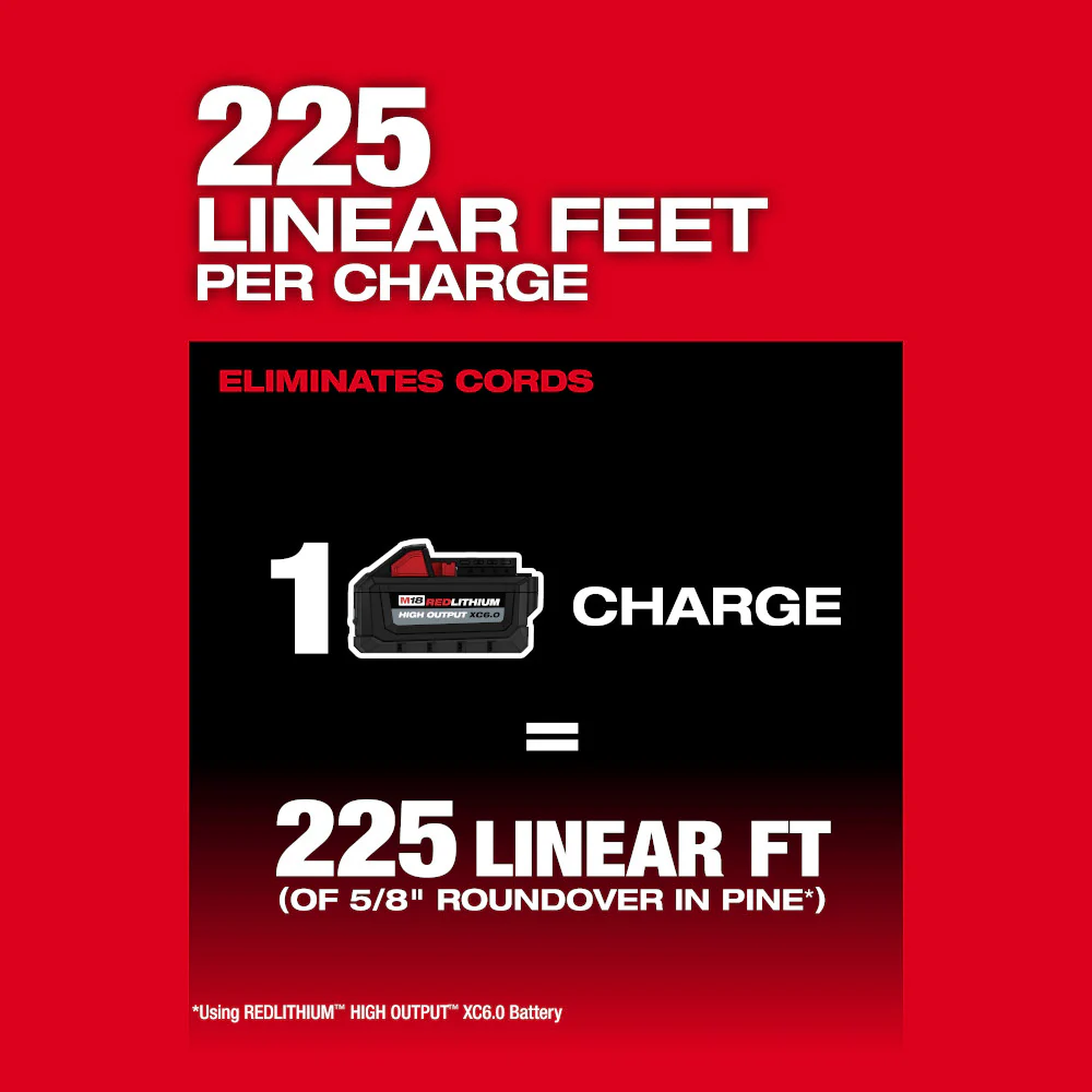Milwaukee M18 FUEL 1/2" Router - Tool only - Image 7