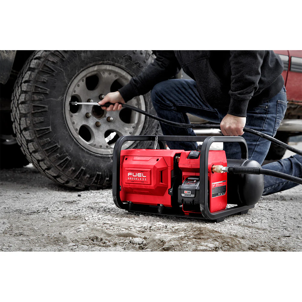 Milwaukee M18 FUEL Cordless 2 Gallon Compact Quiet Compressor - Tool Only - Image 8