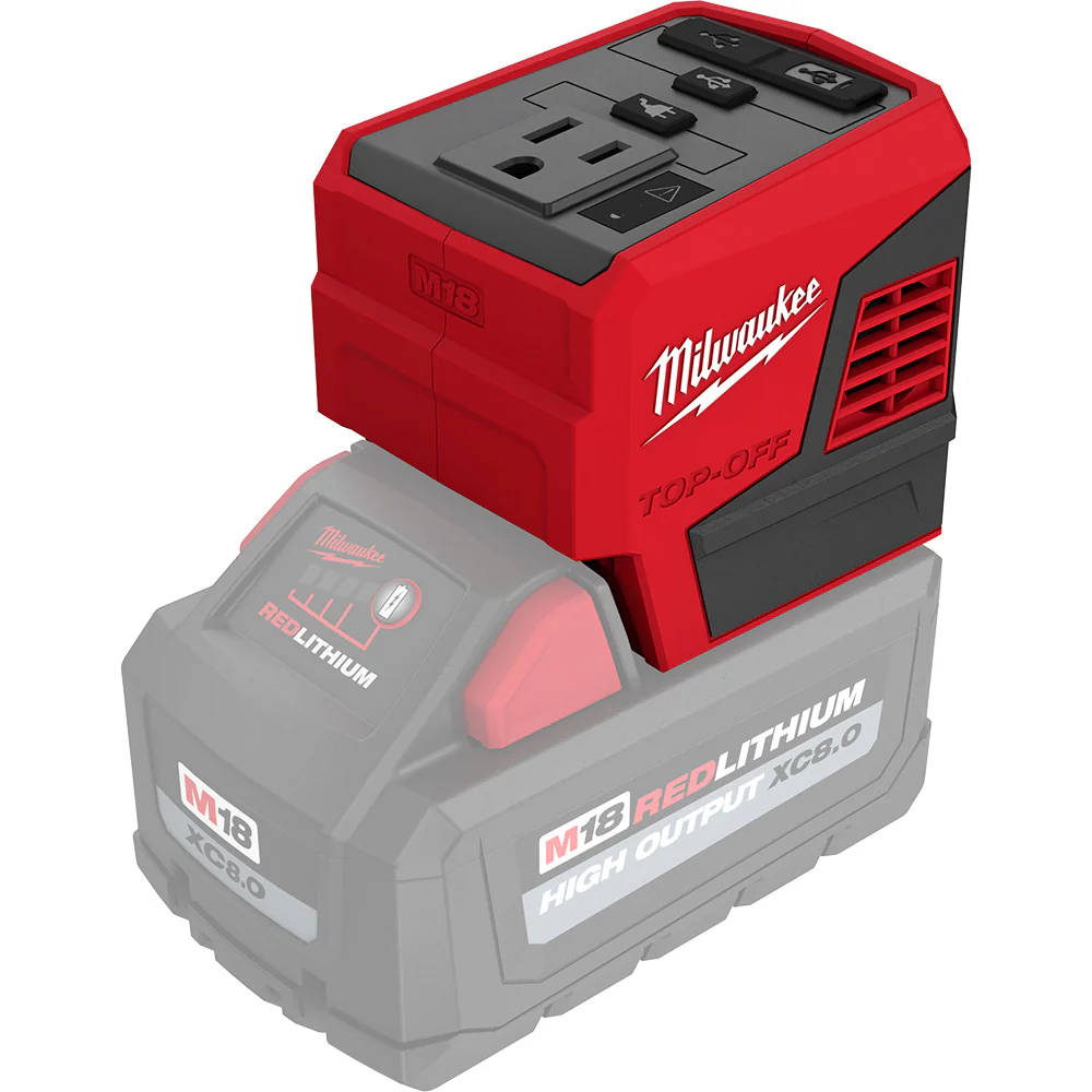 Milwaukee M18 Cordless TOP-OFF 175W Power Supply - Tool Only - Image 14