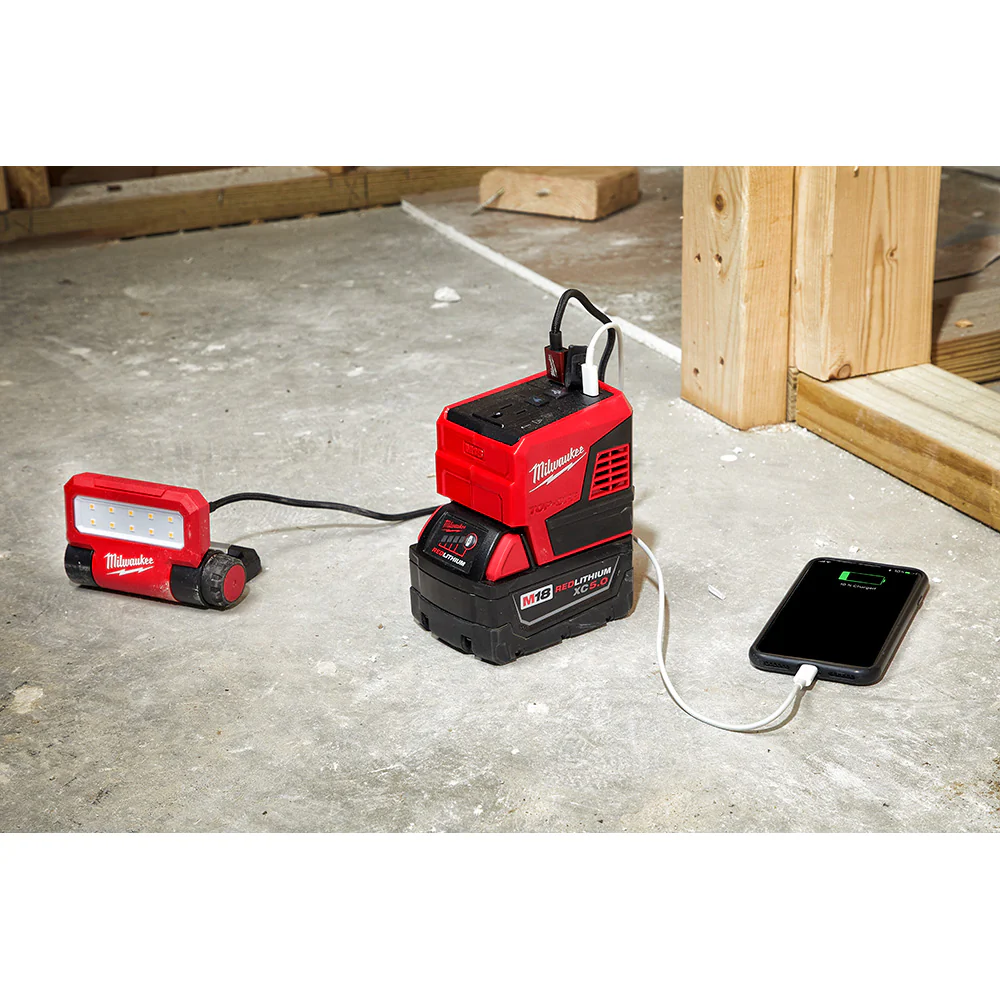 Milwaukee M18 Cordless TOP-OFF 175W Power Supply - Tool Only - Image 19