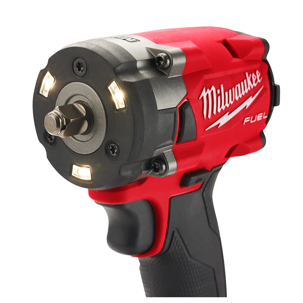 Milwaukee M18 FUEL Cordless 3/8" Compact Impact Wrench with Friction Ring - Tool Only - Image 14