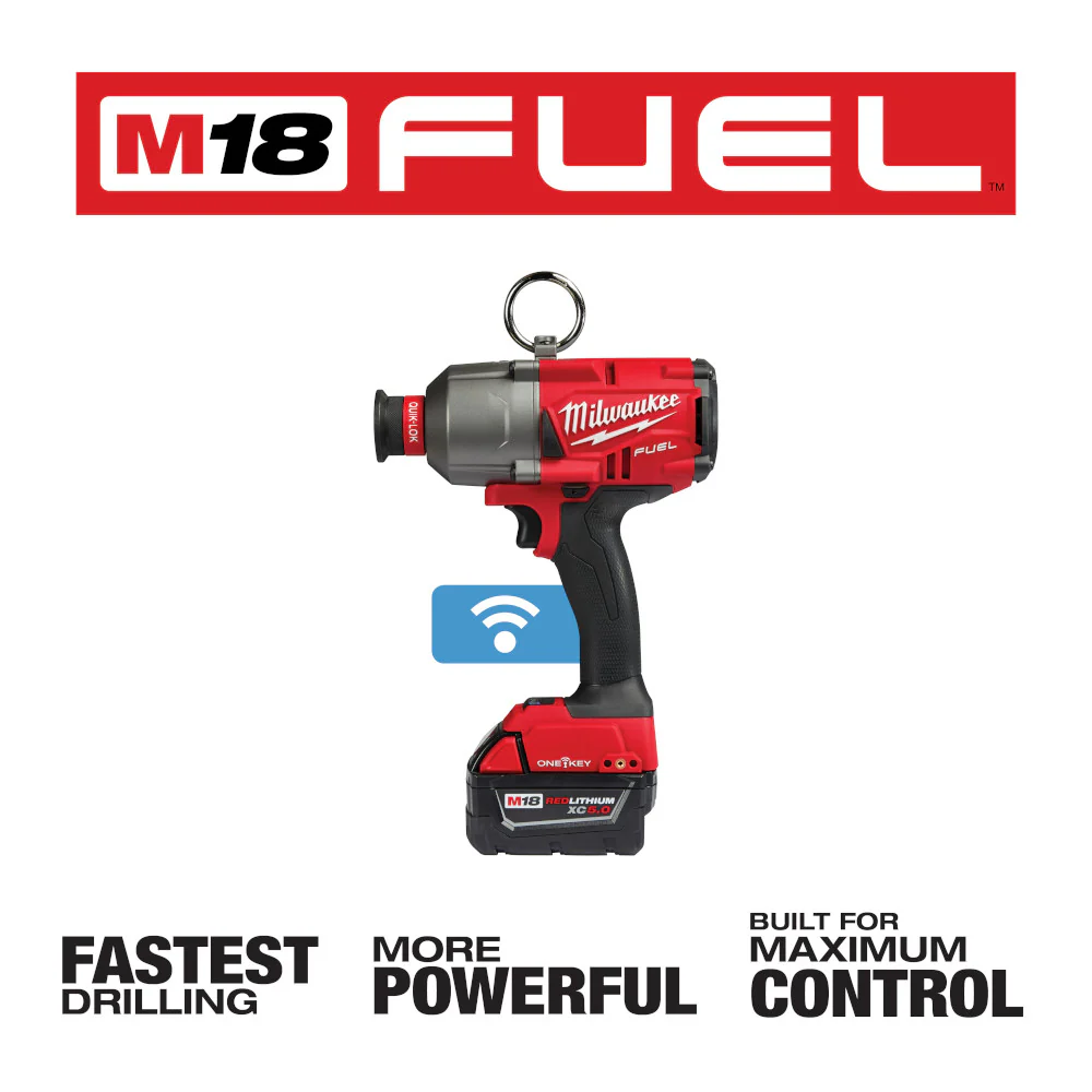 Milwaukee M18 FUEL Cordless 7/16" Hex Utility HTIW with ONE-KEY Kit - Image 3