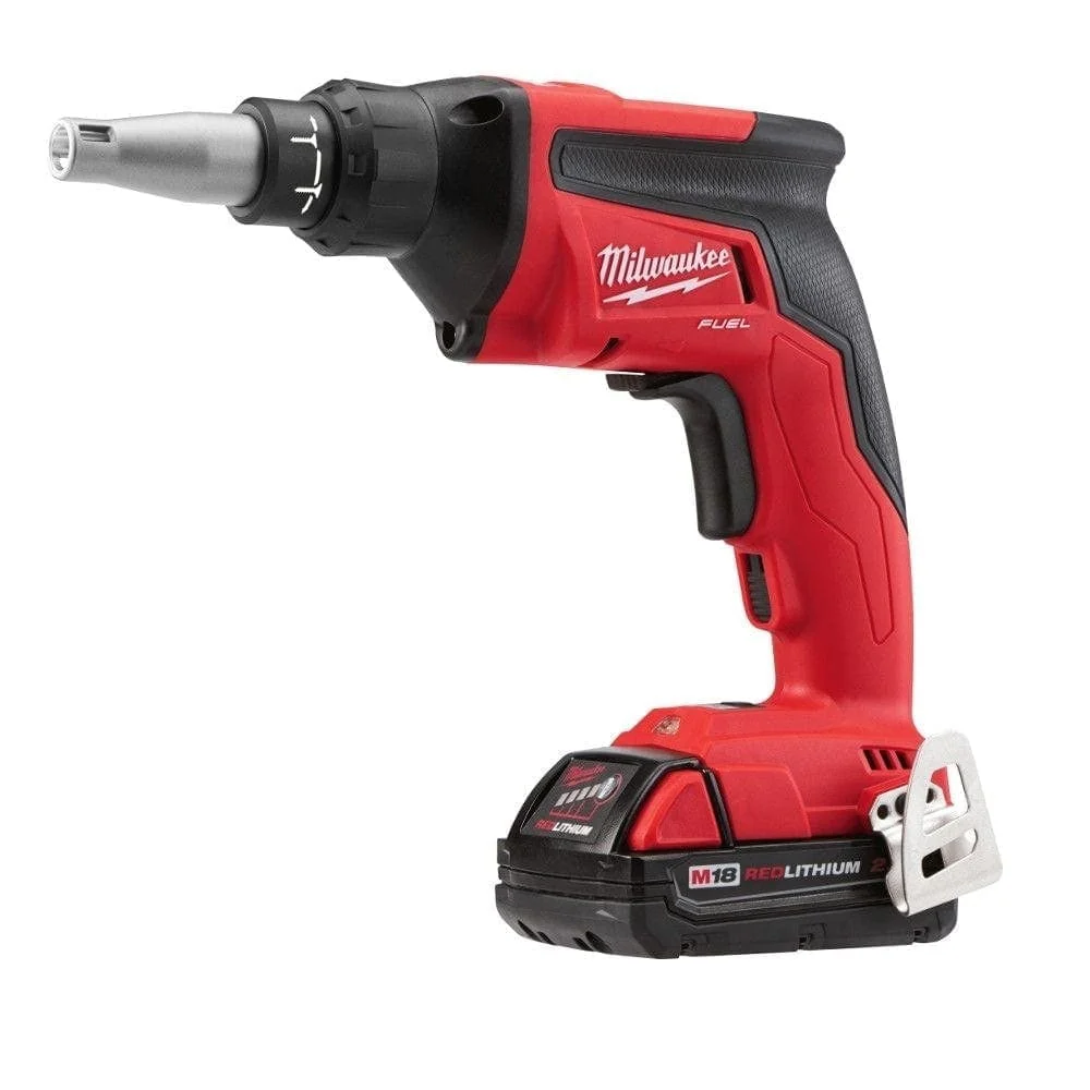 Milwaukee M18 FUEL Brushless Cordless Drywall Screw Gun Compact Kit w/ M18 Cutout Tool - Image 8