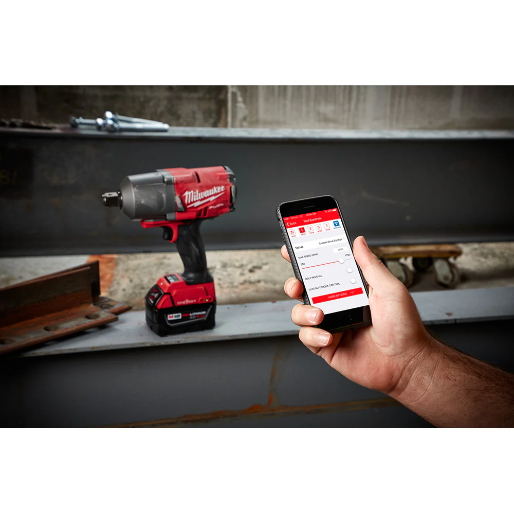 Milwaukee M18 FUEL Cordless 1" High Torque Impact Wrench with ONE-KEY - Tool Only - Image 12
