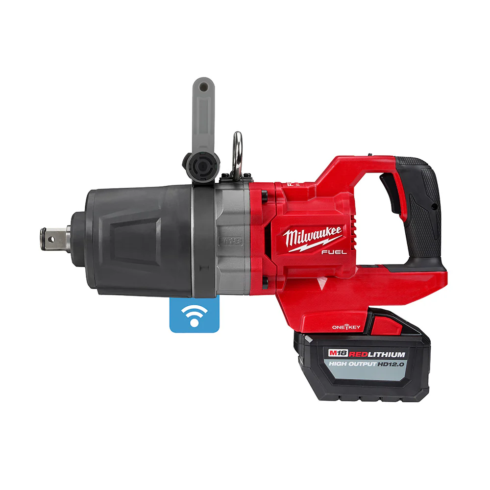 Milwaukee M18 FUEL Cordless 1" D-Handle High Torque Impact Wrench w/ ONE-KEY Kit - Image 14