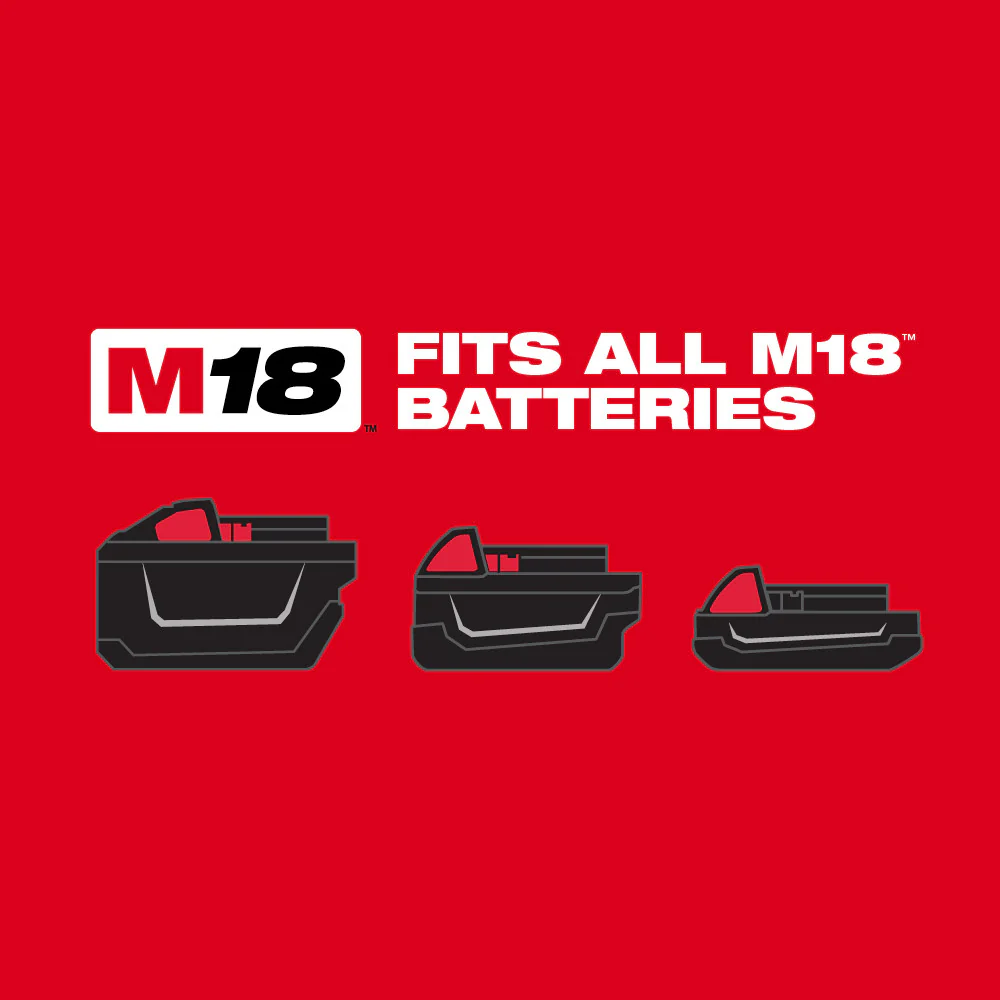 Milwaukee M18 FUEL Cordless 1" D-Handle Ext Anvil High Torque Impact Wrench w/ ONE-KEY Kit - Image 10