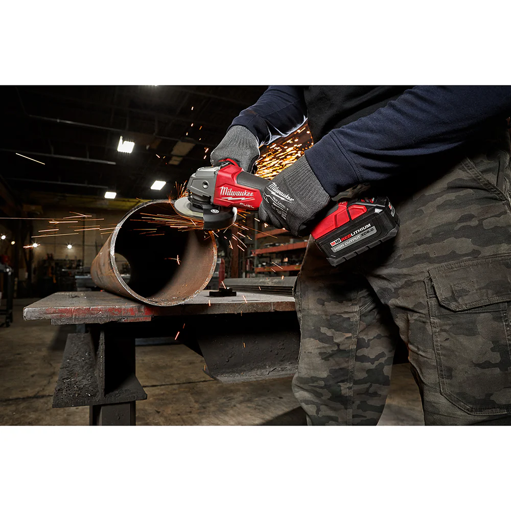 Milwaukee M18 FUEL Cordless 4-1/2" / 5" Grinder Paddle Switch, No-Lock Kit - Image 9