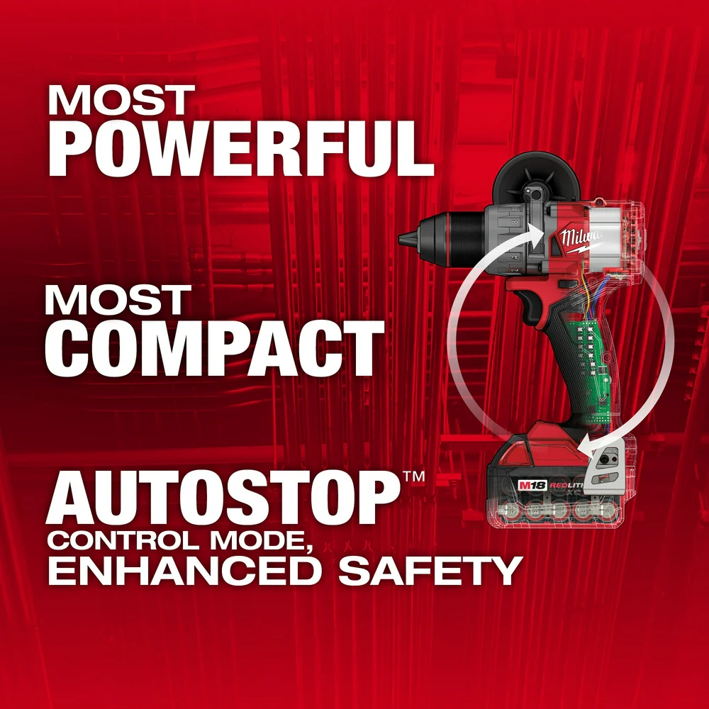 Milwaukee M18 FUEL 2903-22 1/2" Drill/Driver Kit - Image 2