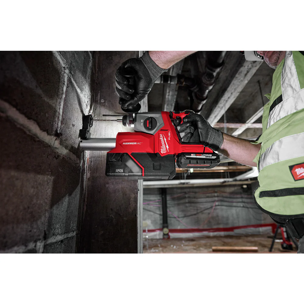 Milwaukee M18 FUEL HAMMERVAC 5/8" Dedicated Dust Extractor - Image 5