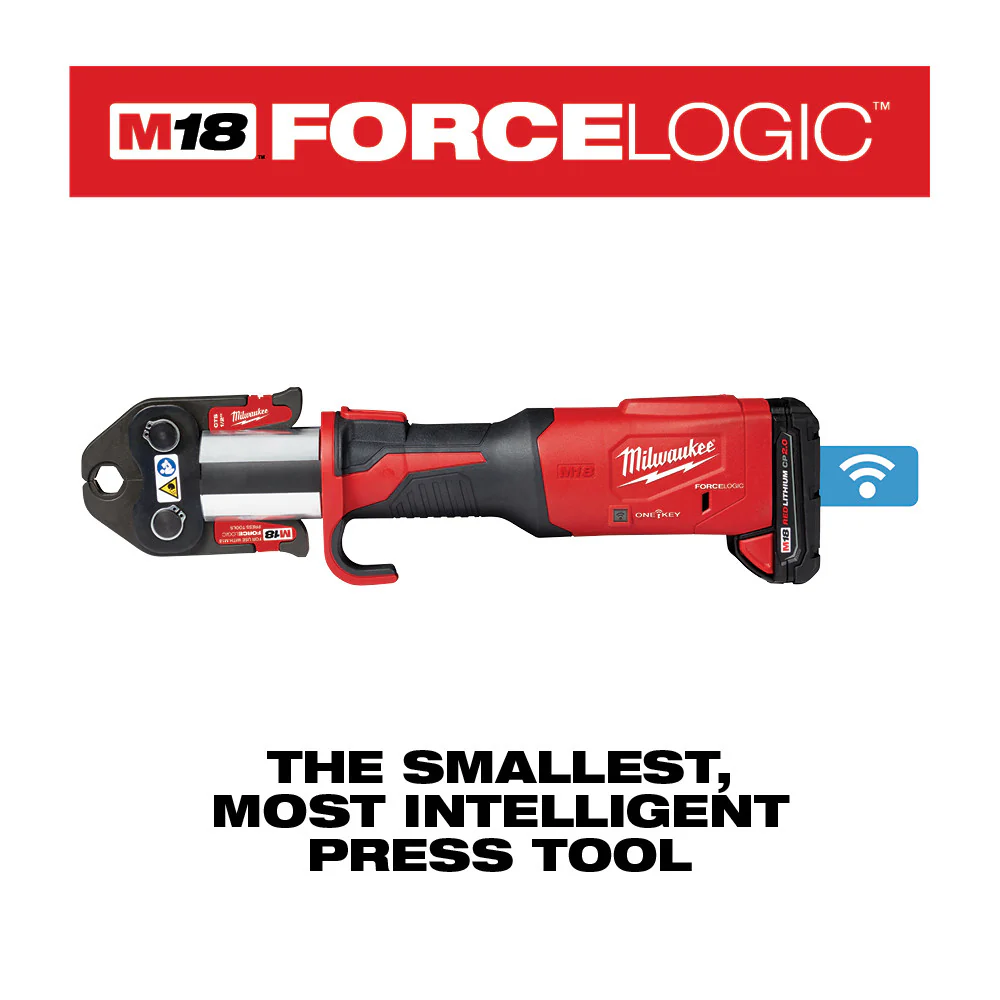 Milwaukee M18⢠FORCE LOGIC⢠ONE-KEY⢠Press Tool w/ 1/2"-2" CTS Jaws - Image 6