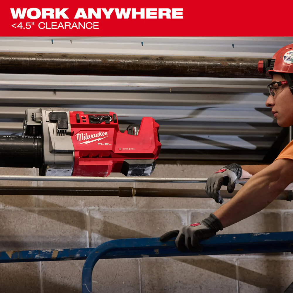 Milwaukee M18 FUEL RINGER™ Roll Groover For 1-1/4" - 4" Sch 10/40, 6" Sch 10 - Image 9