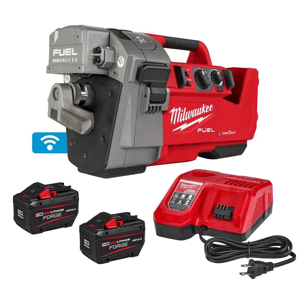 Milwaukee M18 FUEL RINGER™ Roll Groover For 2" - 6" Sch 10/40