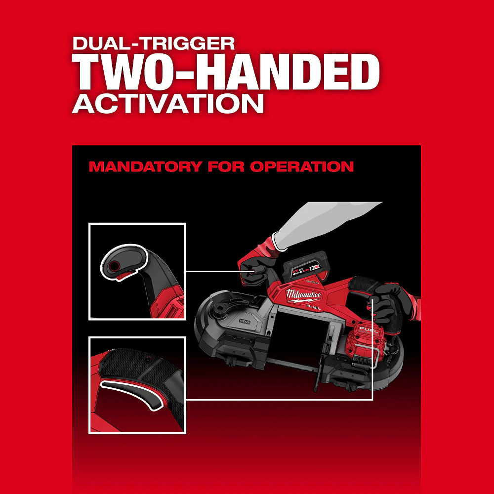 Milwaukee M18 FUEL™ Dual Trigger Deep Cut Band Saw Kit - Image 5
