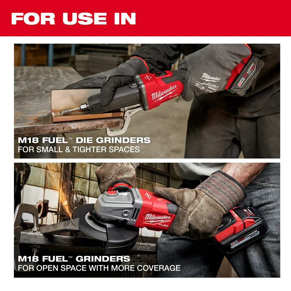 Milwaukee M18 FUEL™ Braking Die Grinder w/ Slide Switch - Image 10