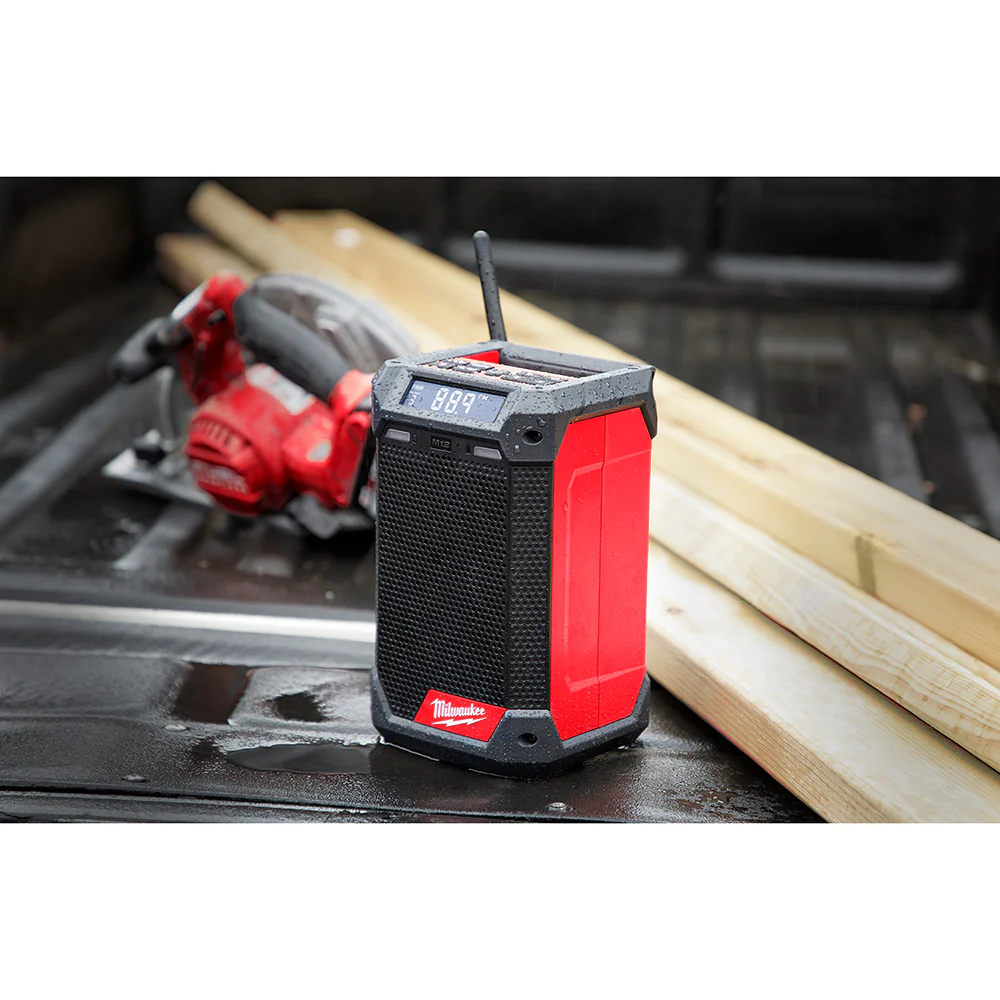 Milwaukee M12 Cordless Radio + Charger - Tool Only - Image 10