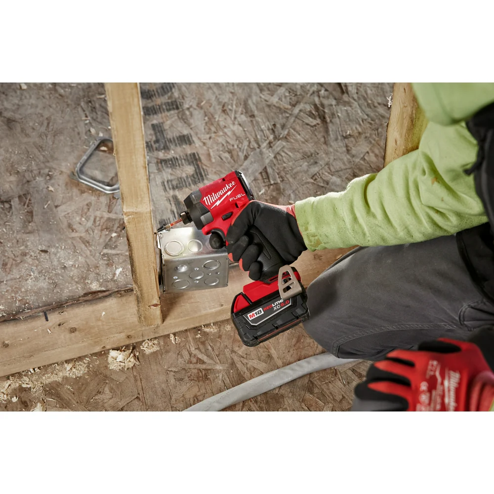 Milwaukee M18 FUEL Cordless 1/4" Hex Impact Driver - Tool Only - Image 11