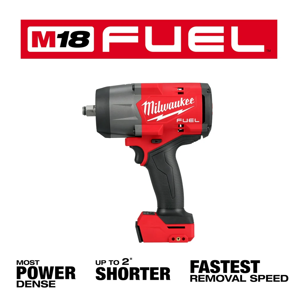 Milwaukee M18 FUEL 1/2" High Torque Impact Wrench w/ Friction Ring - Tool Only - Image 3