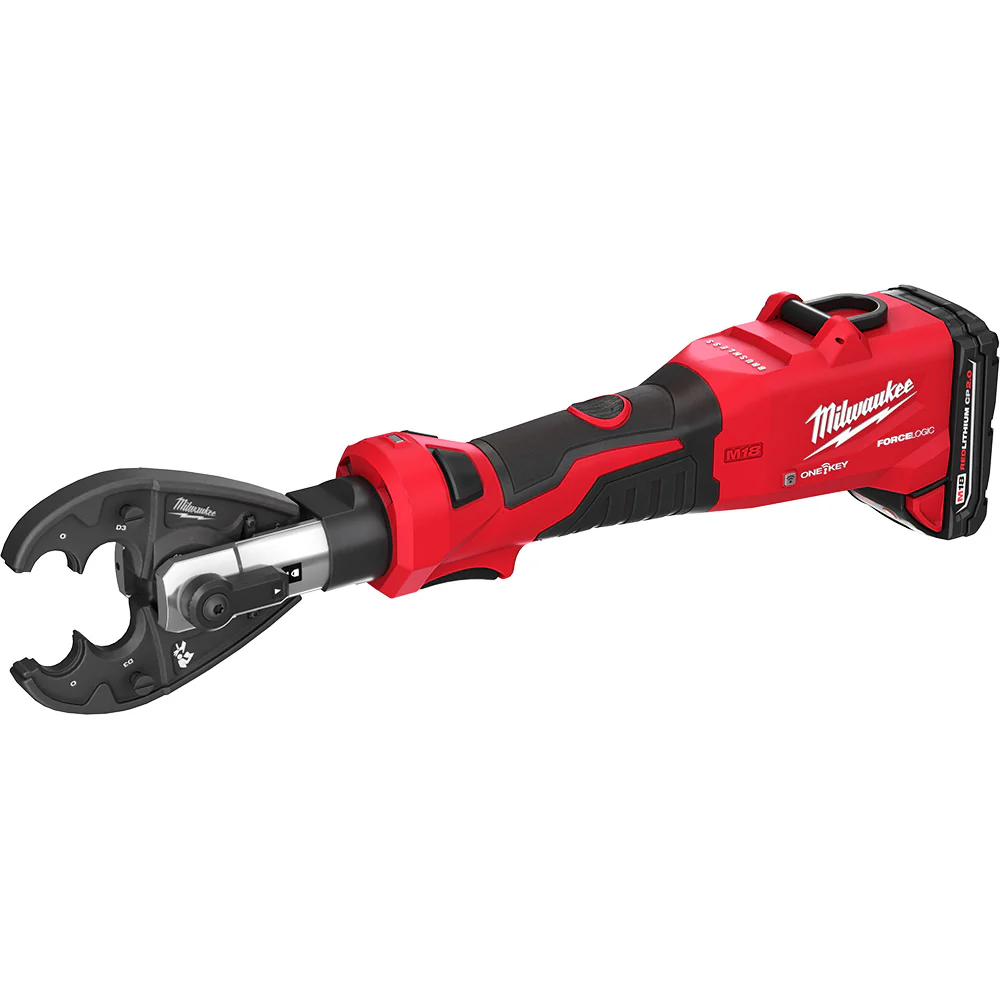 Milwaukee M18 FORCE LOGIC 6T Linear Utility Crimper Kit w/ O-D3 Jaw - Image 10
