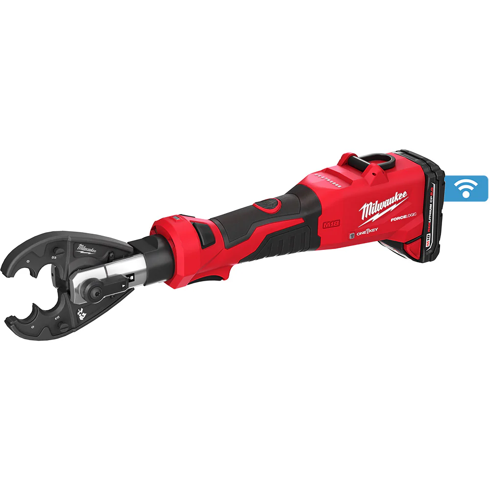 Milwaukee M18 FORCE LOGIC 6T Linear Utility Crimper Kit w/ O-D3 Jaw - Image 12