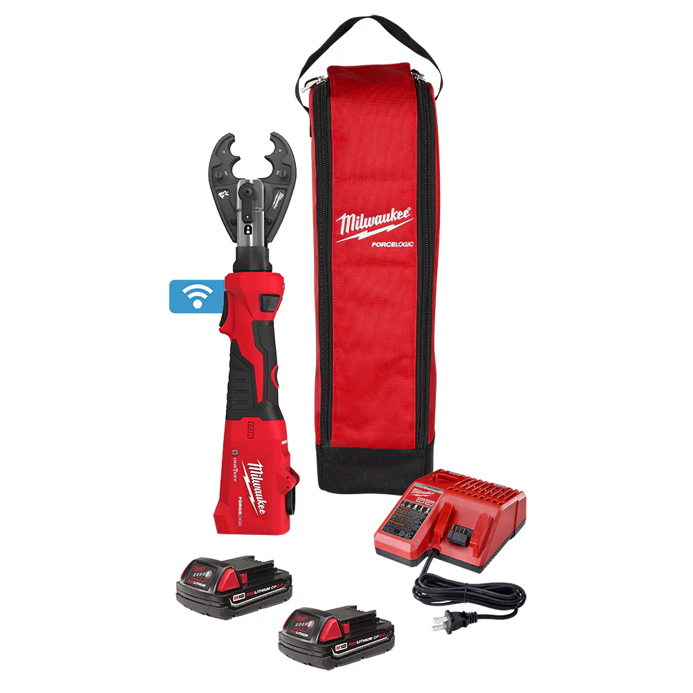 Milwaukee M18 FORCE LOGIC 6T Linear Utility Crimper Kit w/ O-D3 Jaw - Image 5