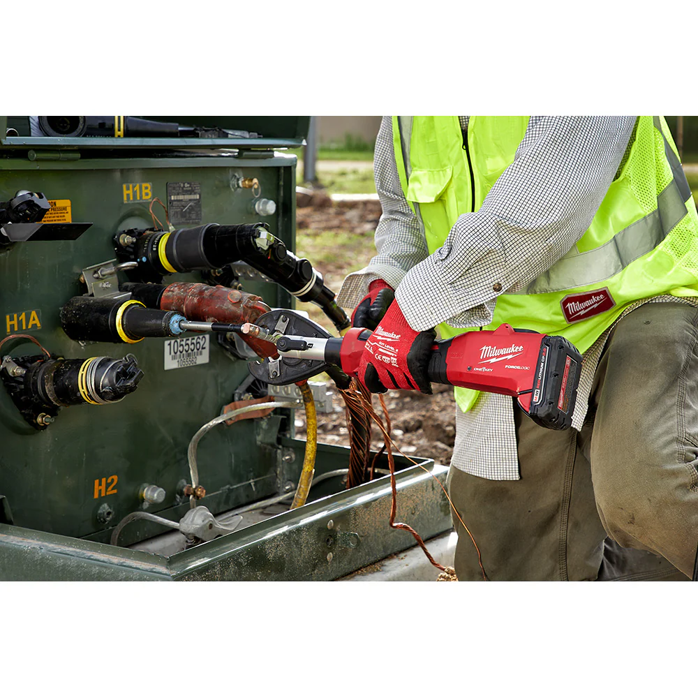 Milwaukee M18 FORCE LOGIC 6T Linear Utility Crimper Kit w/ O-D3 Jaw - Image 7