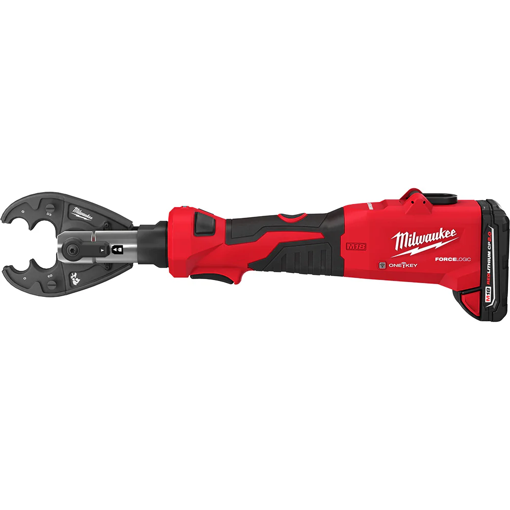 Milwaukee M18 FORCE LOGIC 6T Linear Utility Crimper Kit w/ O-D3 Jaw - Image 9