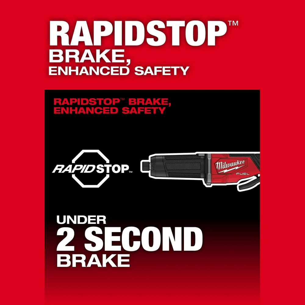 Milwaukee M18 FUEL™ Variable Speed Die Grinder w/ Paddle Switch & ONE-KEY™ - Image 7
