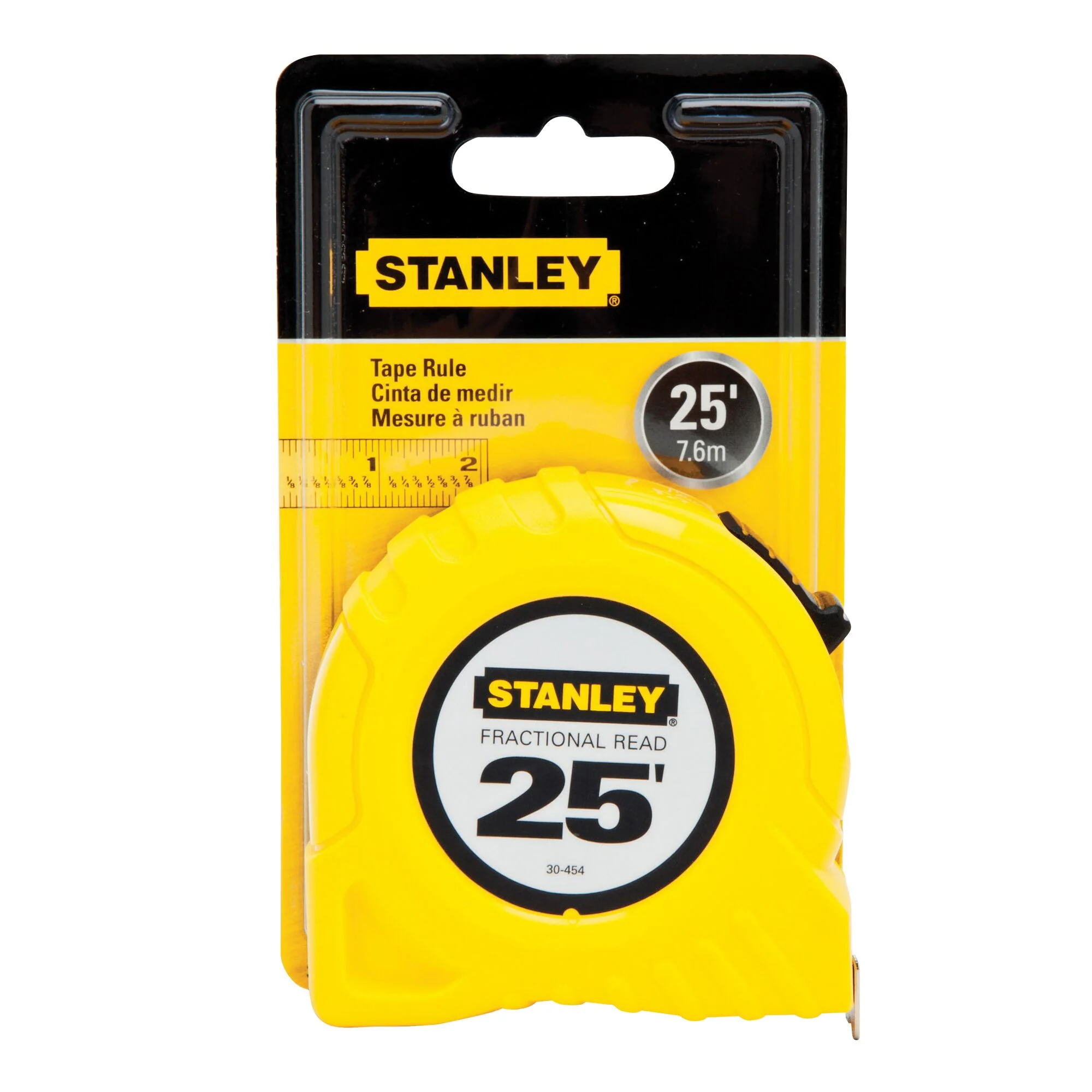 Stanley 25ft Fractional Read Tape Measure - Image 9