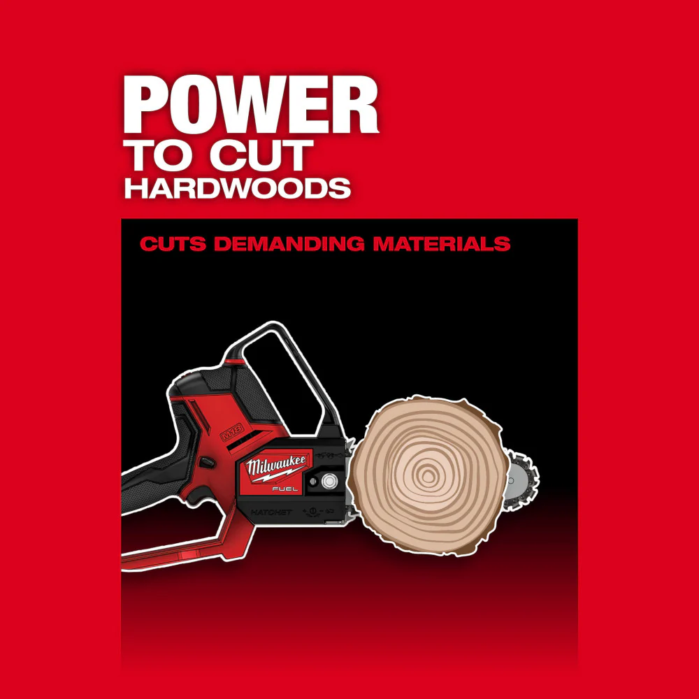 Milwaukee M18 FUEL HATCHET 8" Pruning Saw - Tool Only - Image 5