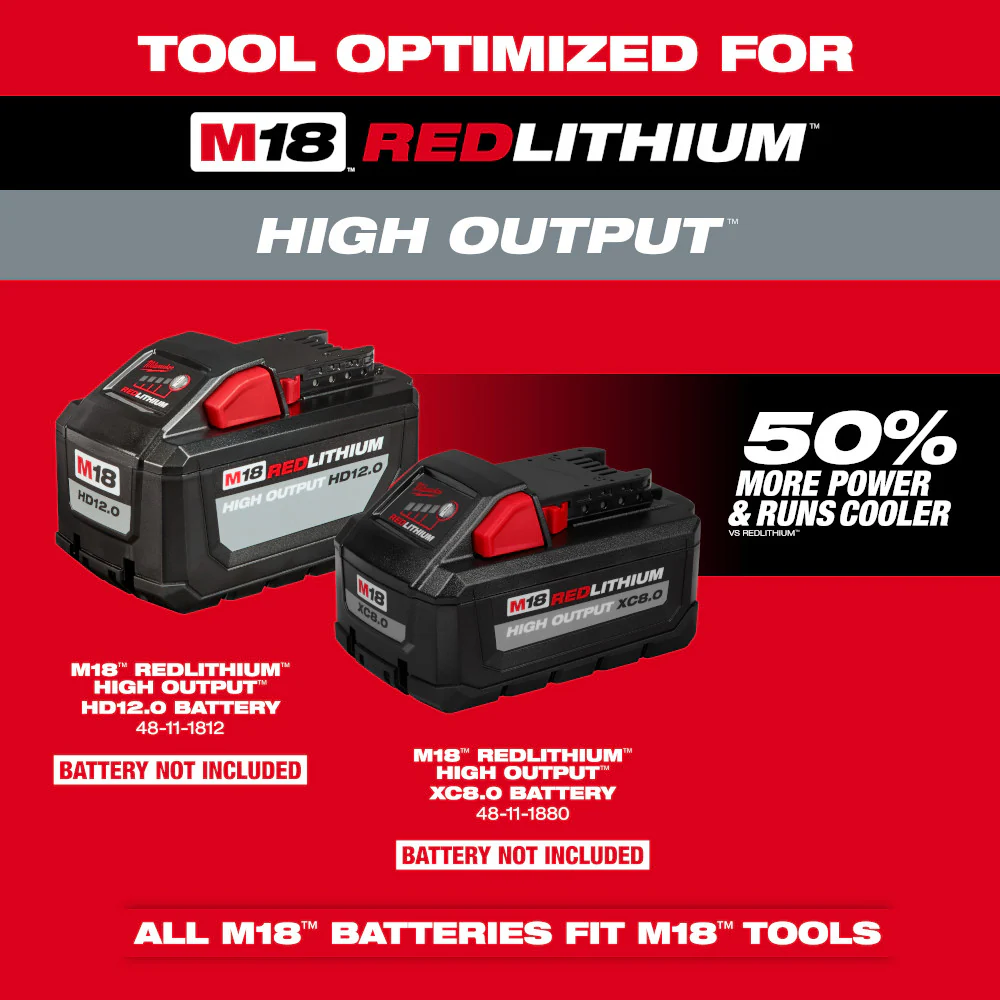 Milwaukee M18 FUEL Dual Battery Backpack Blower - Image 11