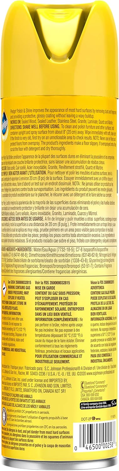 Pledge Lemon Enhancing Polish - 403g - Image 3