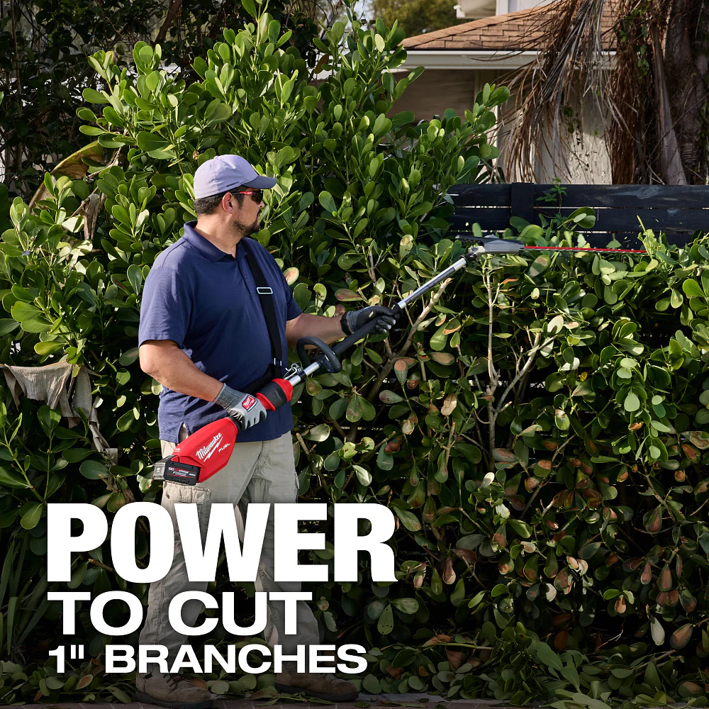Milwaukee M18 FUEL Pole Articulating Hedge Trimmer Kit - Image 7
