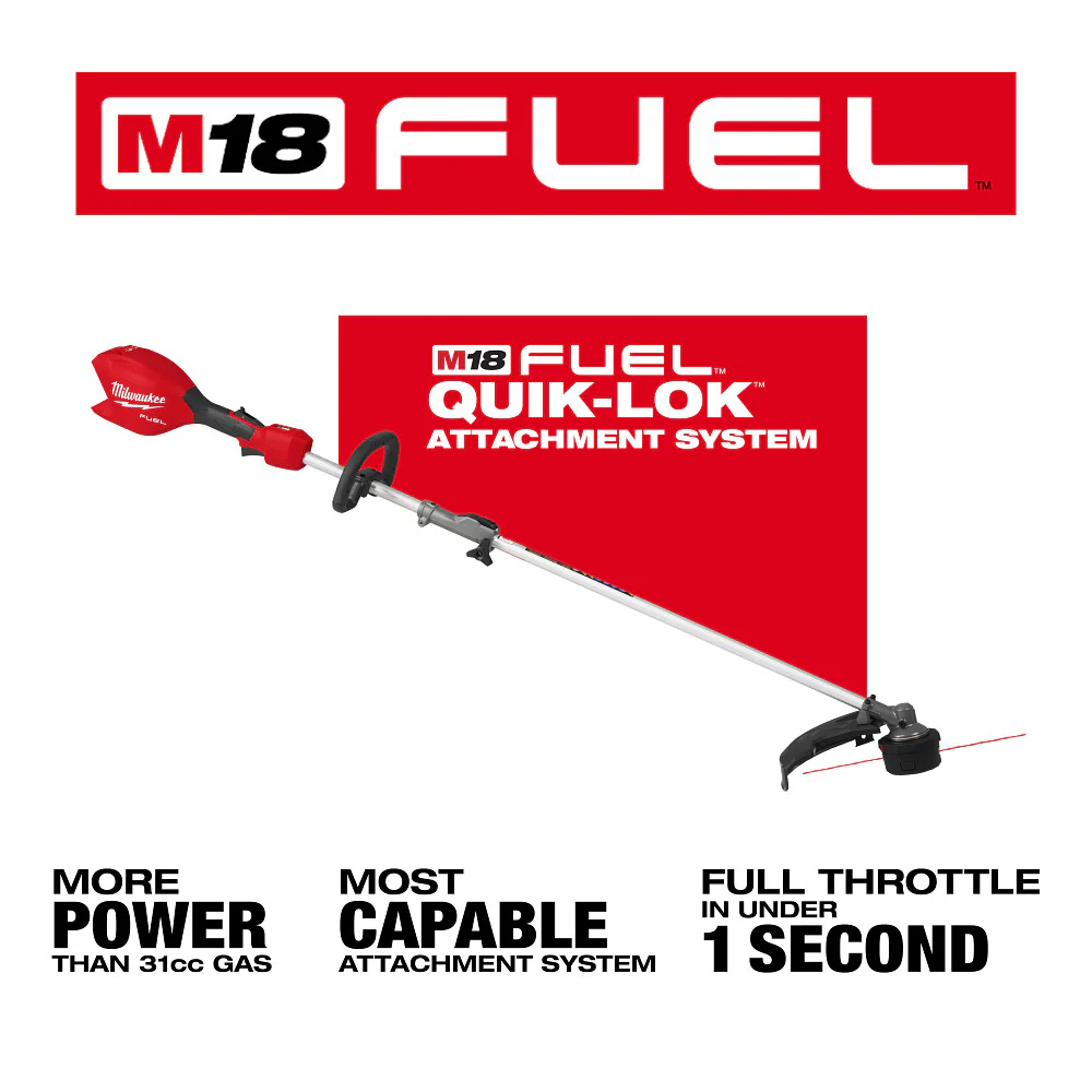 Milwaukee M18 FUEL™ String Trimmer w/ Gen II QUIK-LOK™ - Tool Only - Image 5