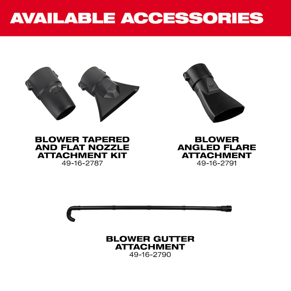 Milwaukee M18 FUEL Next Gen Blower - Tool Only - Image 13