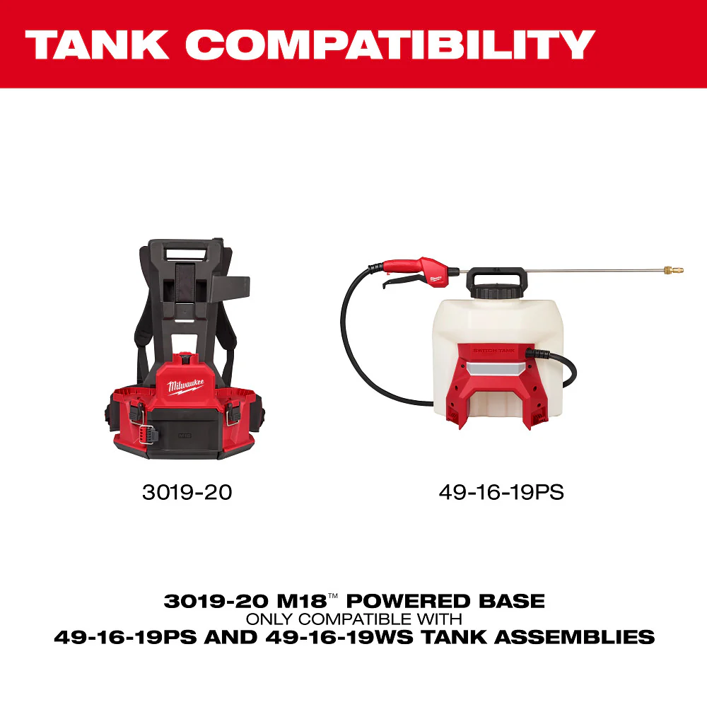 Milwaukee M18 4 gal. Backpack Sprayer w/ SWITCH TANK - Tool Only - Image 8
