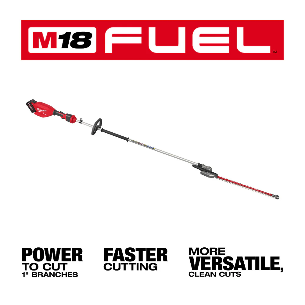 Milwaukee M18 FUEL Extended Pole Articulating Hedge Trimmer Kit - Image 4