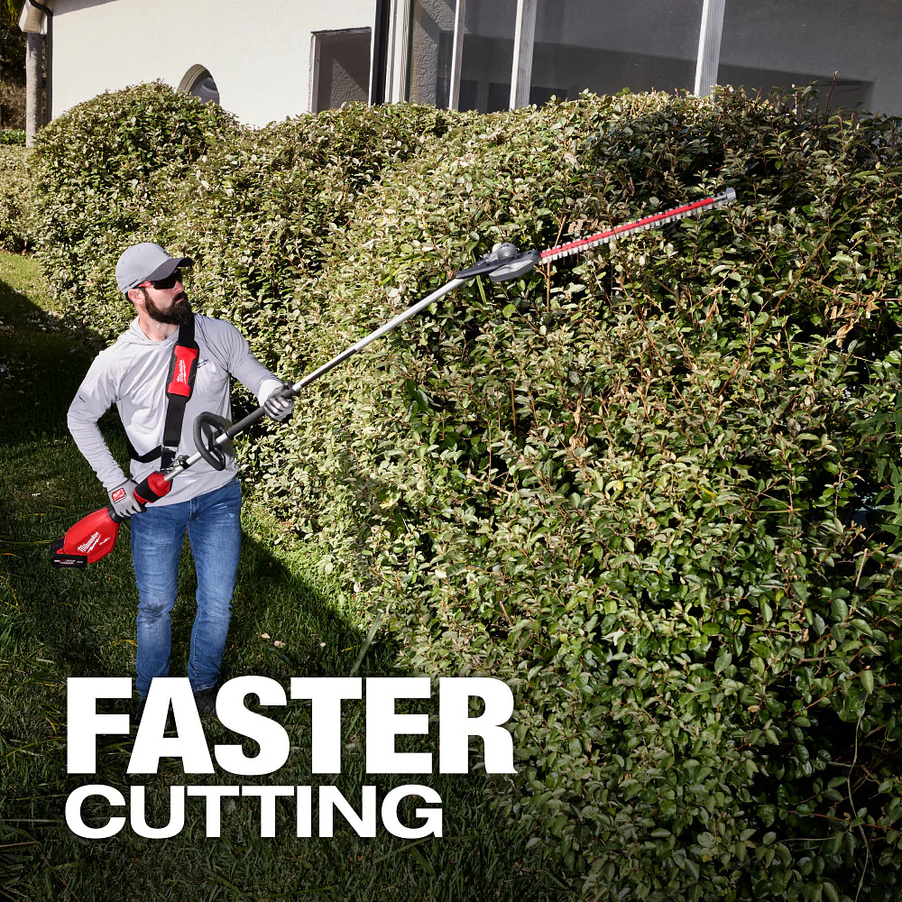 Milwaukee M18 FUEL Extended Pole Articulating Hedge Trimmer Kit - Image 8