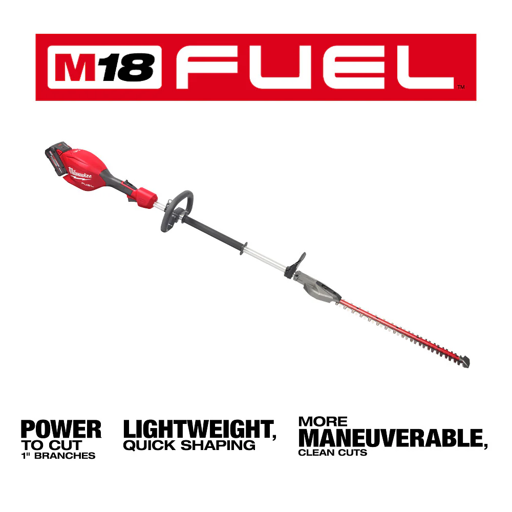 Milwaukee M18 FUEL™ Short Pole Hedge Trimmer Kit - Image 2