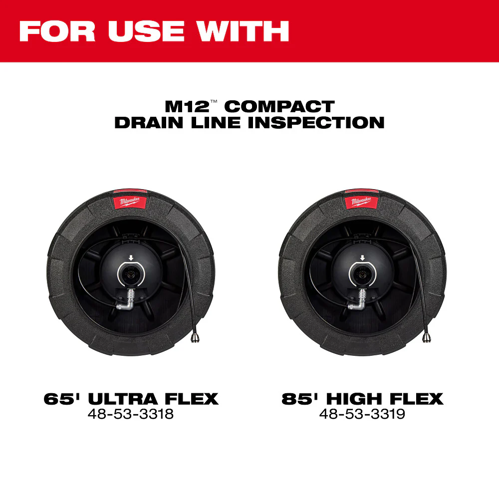 Milwaukee M12 Compact Drain Line Inspection Powered Base - Image 2