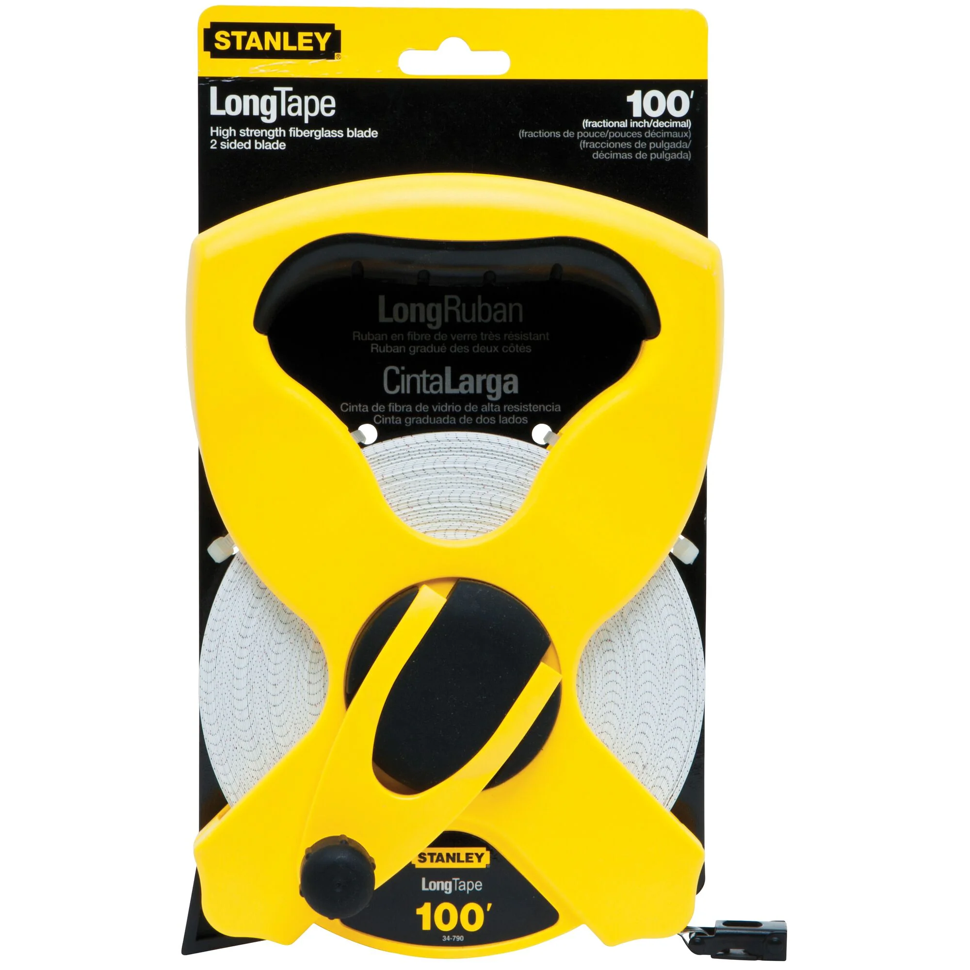 Stanley 100ft Open Reel Fibreglass Tape Measure - Image 2