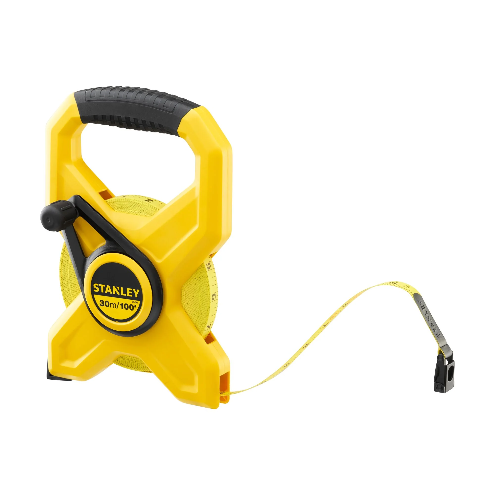 Stanley 30m/100ft Open Reel Fibreglass Tape Measure - Image 3