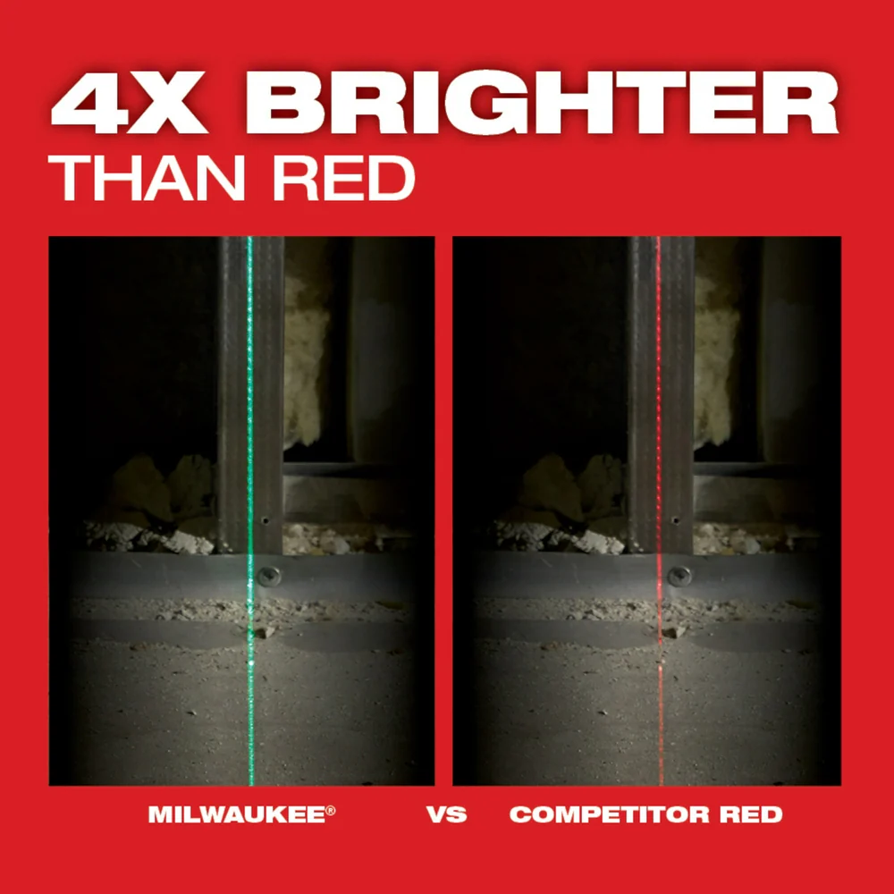 Milwaukee Green Cross Line Laser - Image 14