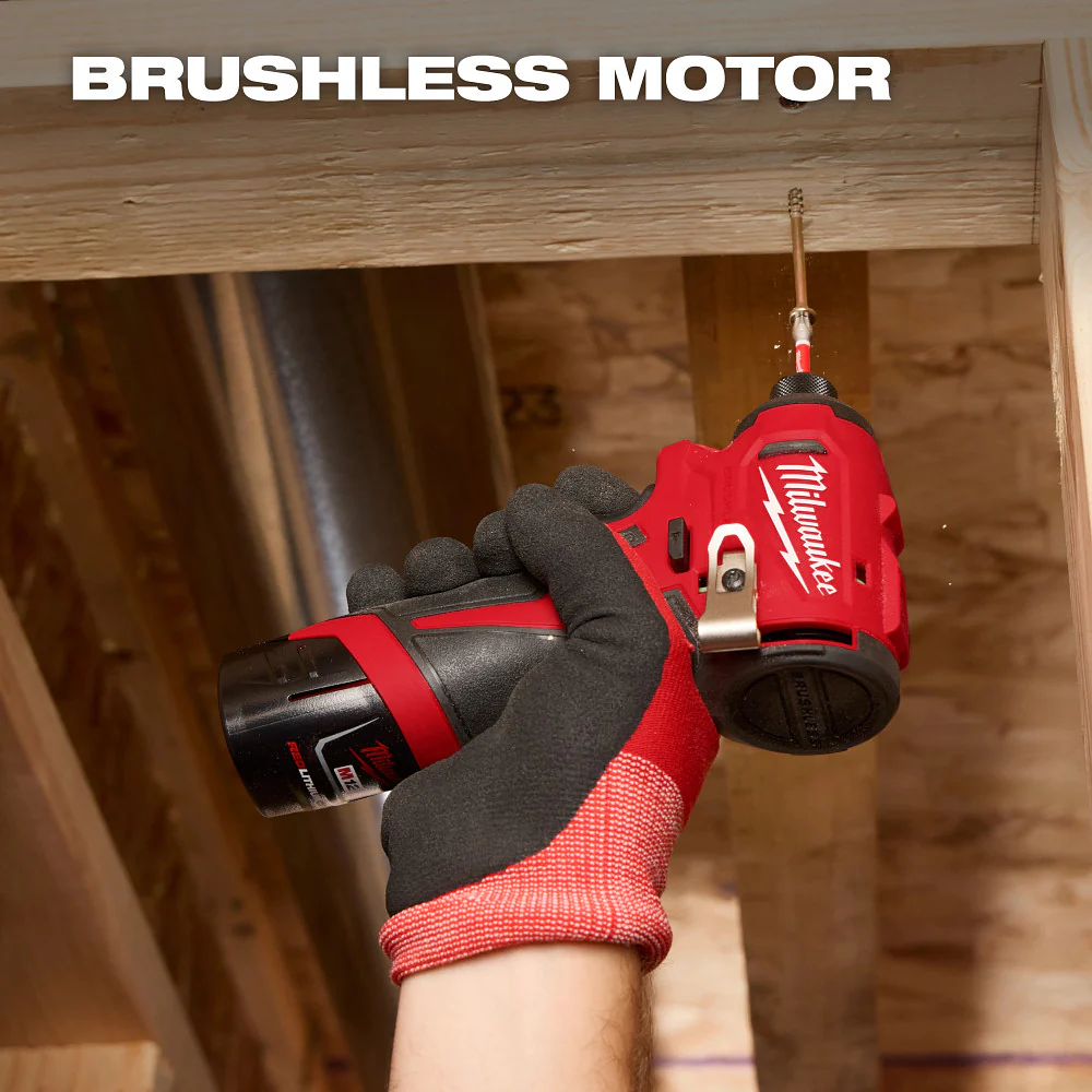 Milwaukee M12 Subcompact Brushless 1/4" Hex Impact Driver - Tool Only - Image 7