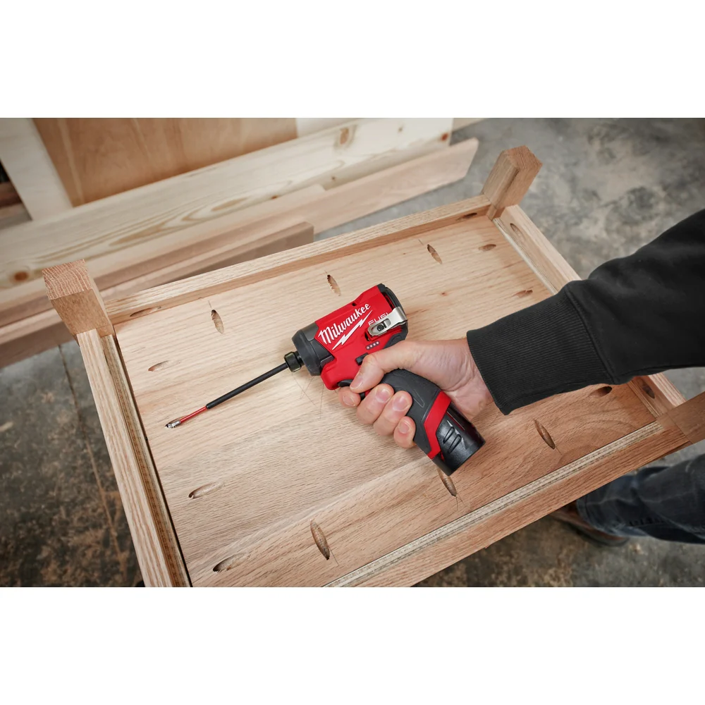 Milwaukee 3453-20 M12 FUEL Cordless 1/4" Hex Impact Driver - Tool Only - Image 10