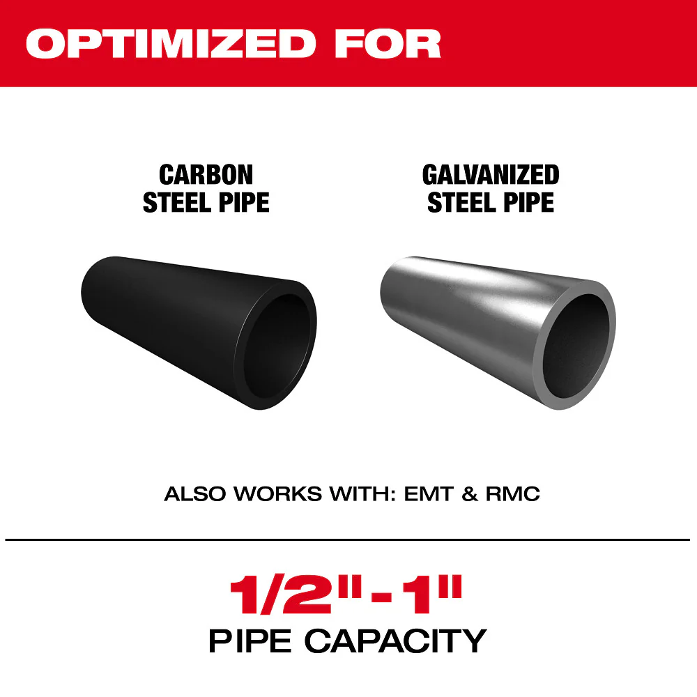 Milwaukee M18 FUEL 1/2" - 1" Steel Pipe Cutter - Tool Only - Image 3