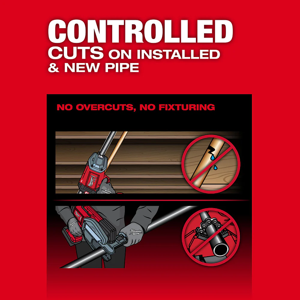 Milwaukee M18 FUEL 1/2" - 1" Steel Pipe Cutter - Tool Only - Image 8
