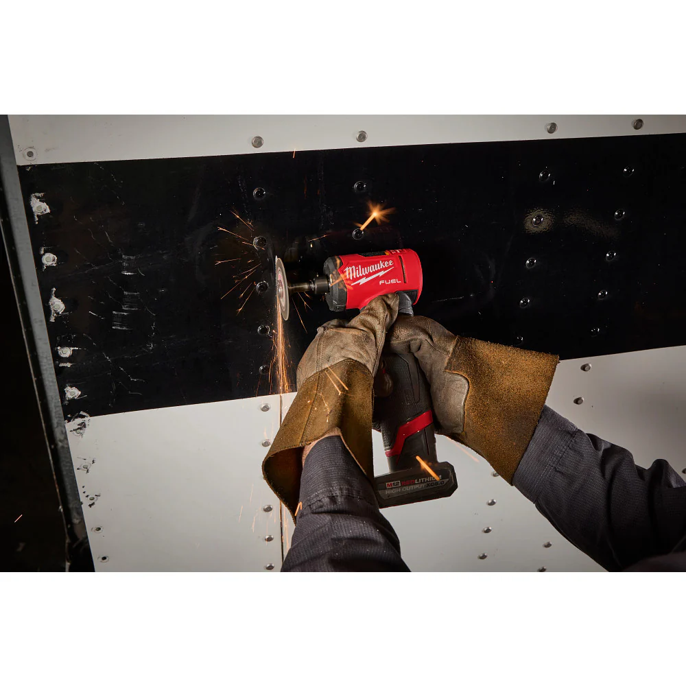 Milwaukee M12 FUEL 1/4" Right Angle Die Grinder - Tool Only - Image 11